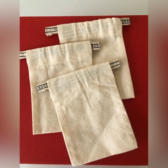 NWT 3 x Linen Material Tory Burch accessory pouch - Picture 2 of 3